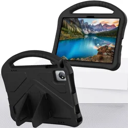 Kids Safety EVA Foam Tablet Cover with Rear Kickstand - Portable and Protective Case for Blackview Tab70 WiFi (Case Only - BK)