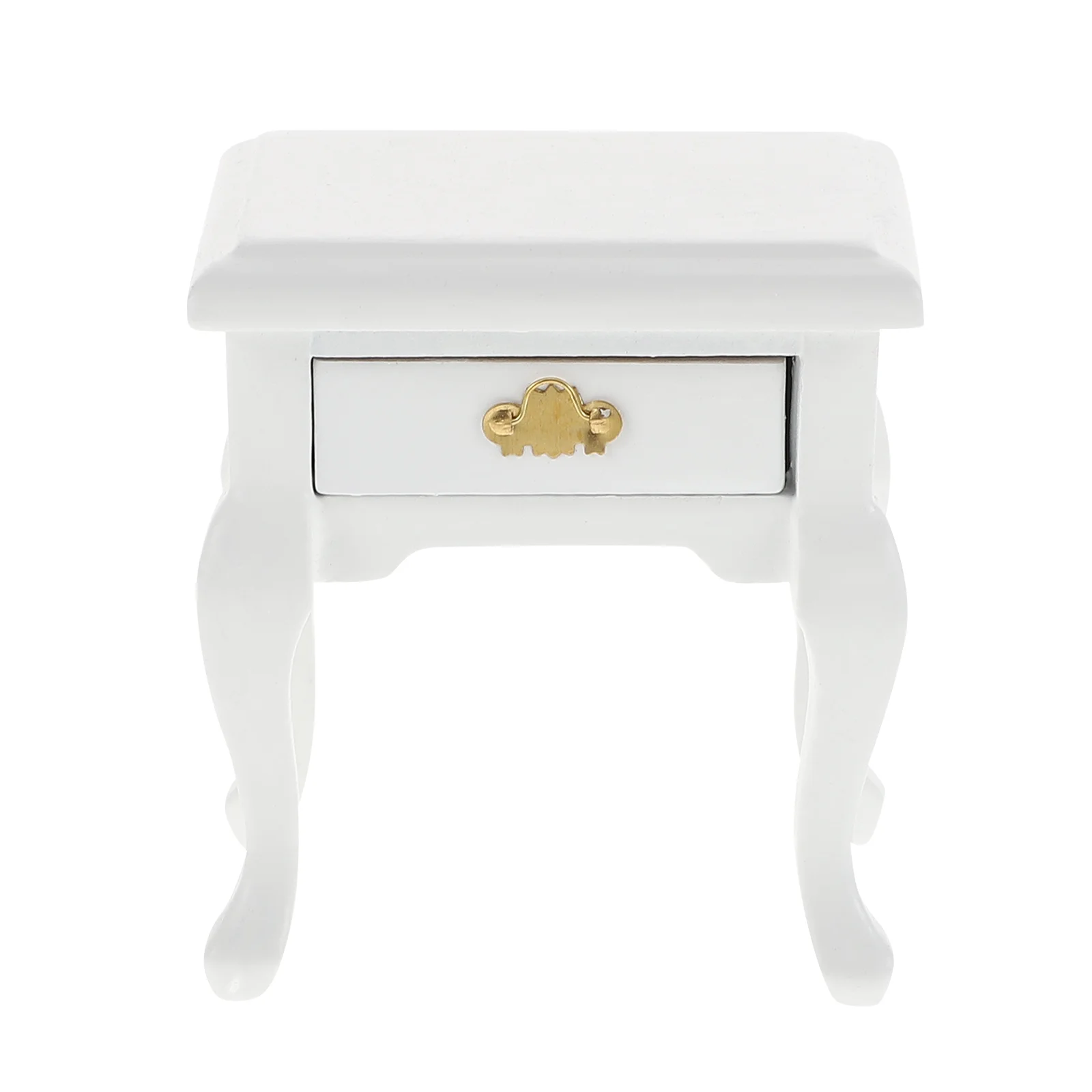 

Cabinet Mini Furniture Home Decor Vintage Birch Miniature Bedside Table Model