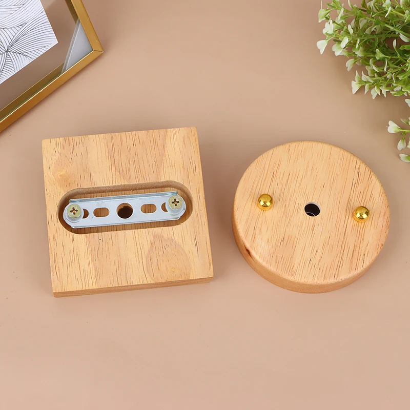 모던 천장 거치대 목재 램프 베이스, 샹들리에 베이스, DIY 조명 액세서리, 심플한 스타일