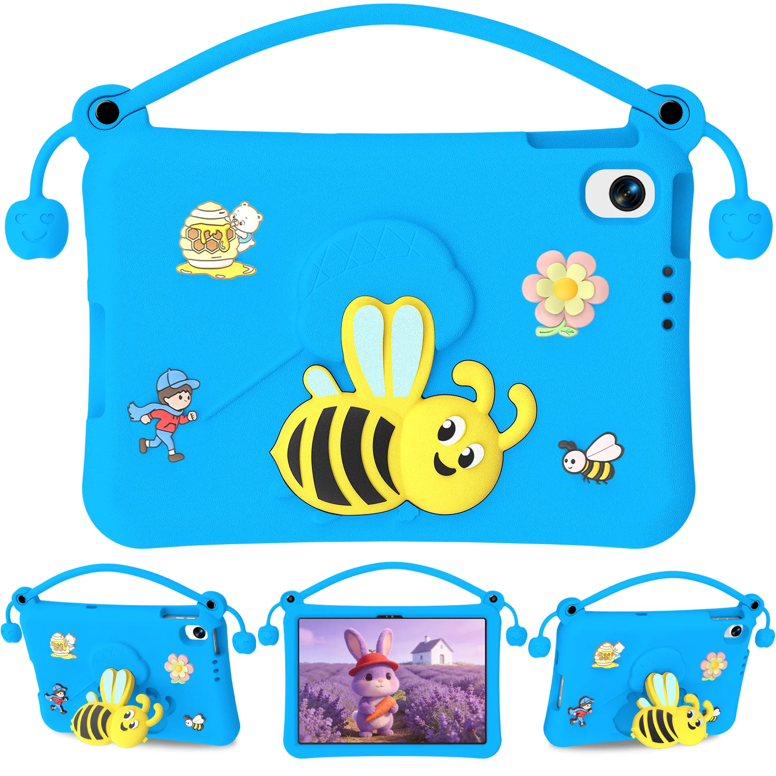 Children's Lightweight EVA Shockproof Protective Tablet Case