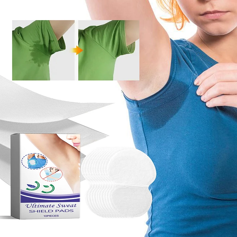 

10pcs/Set Underarm Sweat Pads Absorb Liners Underarm Gasket From Sweat Armpit Stickers Anti Armpits Pads For Clothes Deodorant