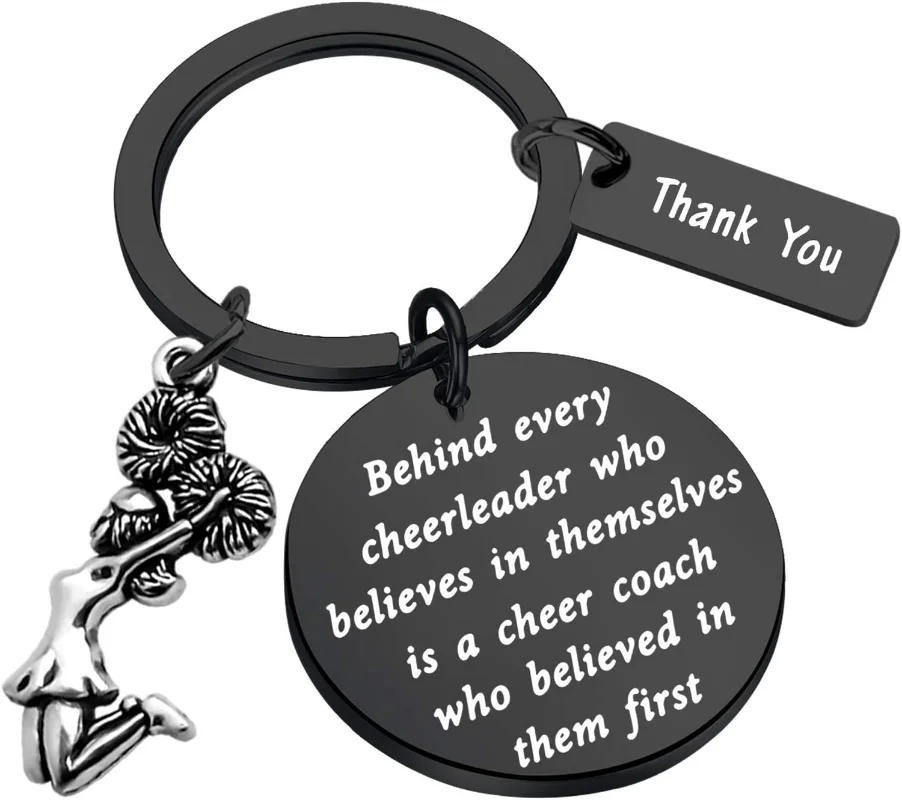 Cheer Coach portachiavi Cheerleader grazie regalo di apprezzamento Cheer Team Gift grazie regalo per Cheer Coaches Cheer Mom  36