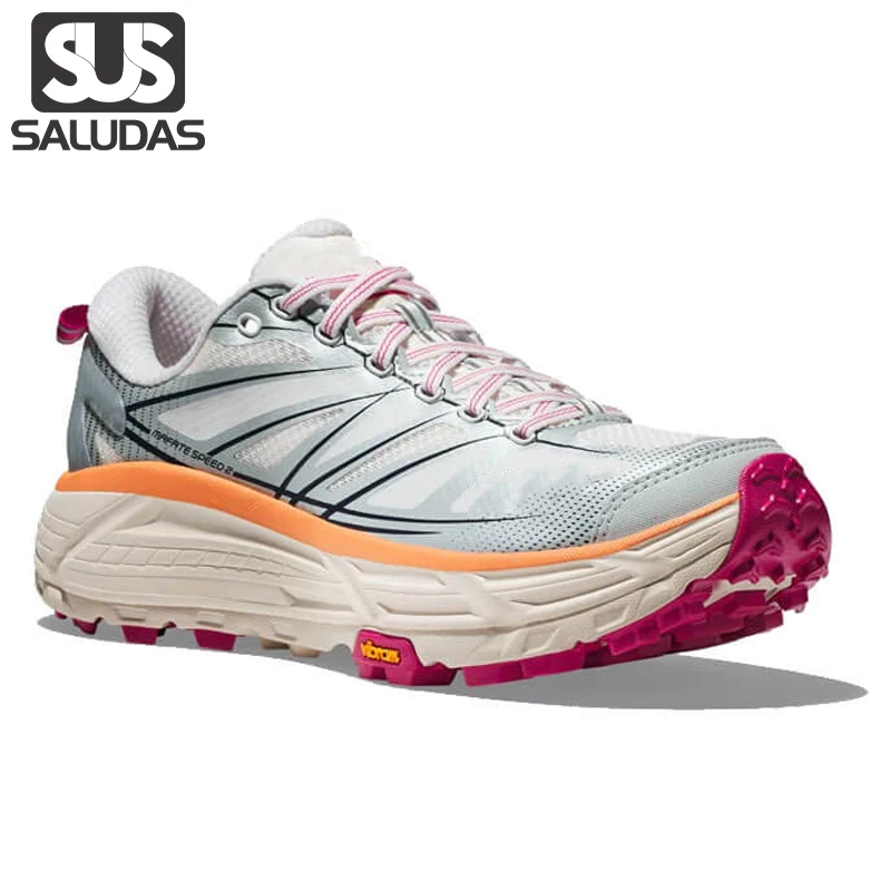 

SALUDAS Original Mafate Speed 2 Sports Shoes For Man Non-Slip Shock-Absorbing Running Shoes Light Cushioning Cross-Country Shoes