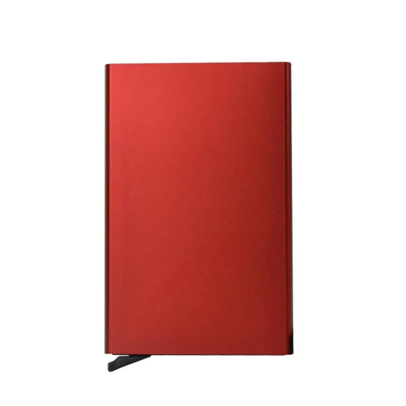 Rfid Smart Wallet Card Holder Metal Thin Slim for Men Women