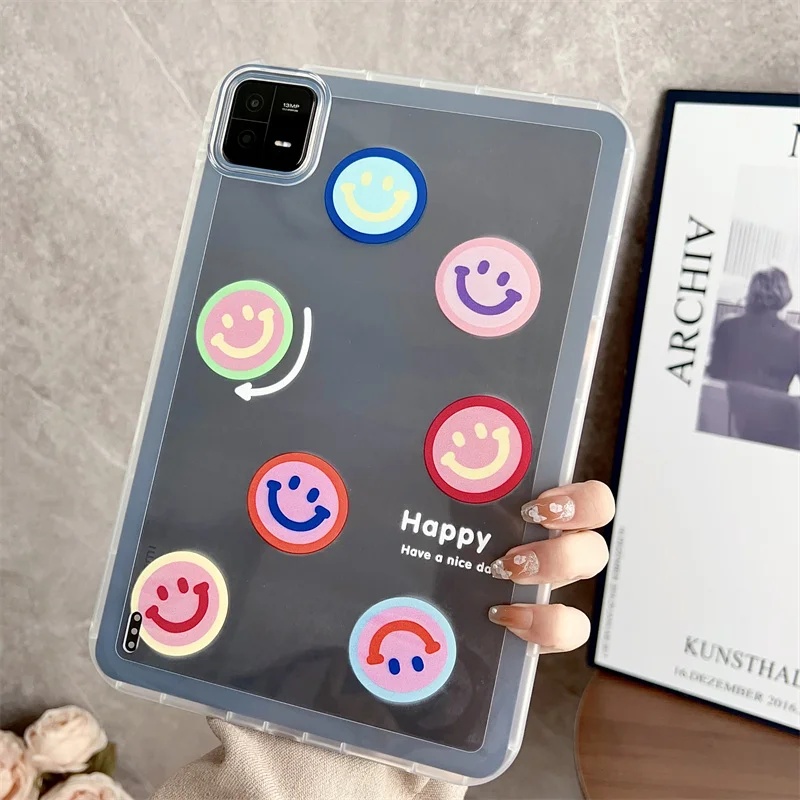 Plants Smile Heart TPU Funda for Xiaomi Pad 6 Pro Case for Xiaomi MI Pad 6 6  Pro 5 5 Pro 11 Inch Ultra Light Soft Clear Cover - AliExpress