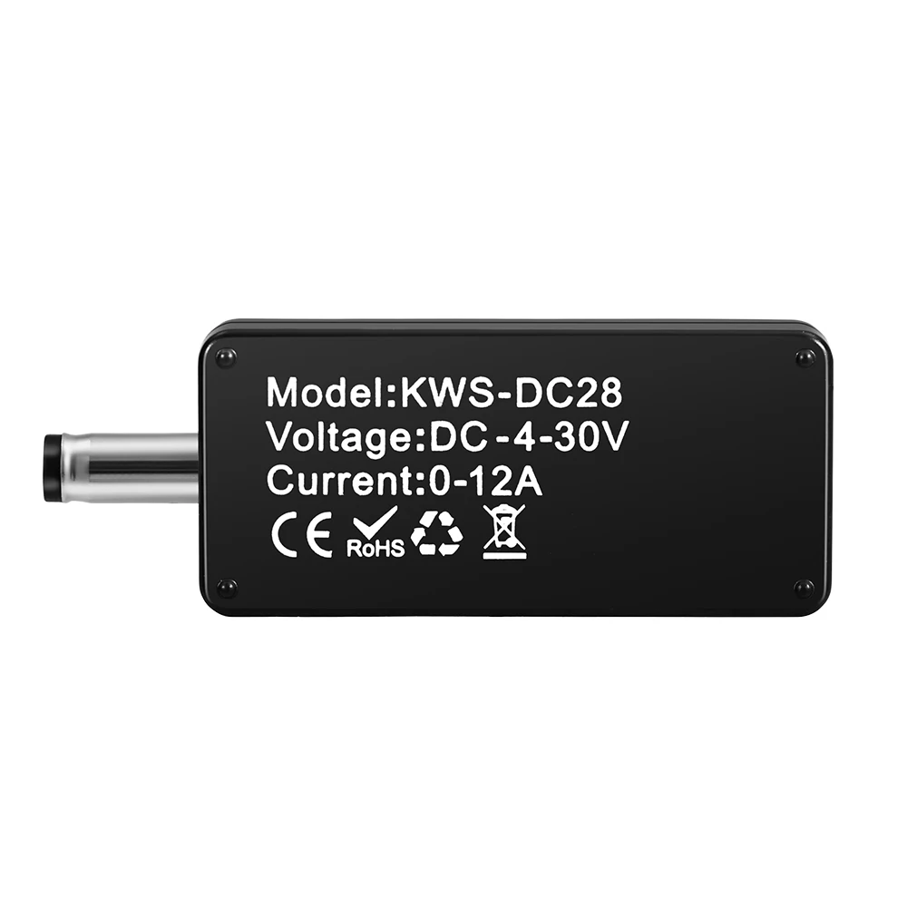KWS-DC28 0.96인치 TFT HD 디지털 DC 전압계, 전류계, 전력계 및 휴대폰 충전 테스터, DC 4?30V, 0?12A