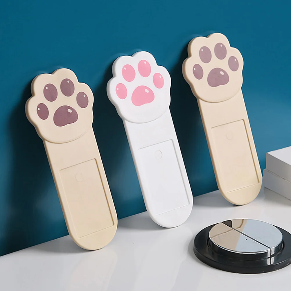 6 Pcs Cat Claw Lid Lifter Toilet Seat Cover Self Adhesive Knob Holder Pp Elder Paw Bathroom Accessories