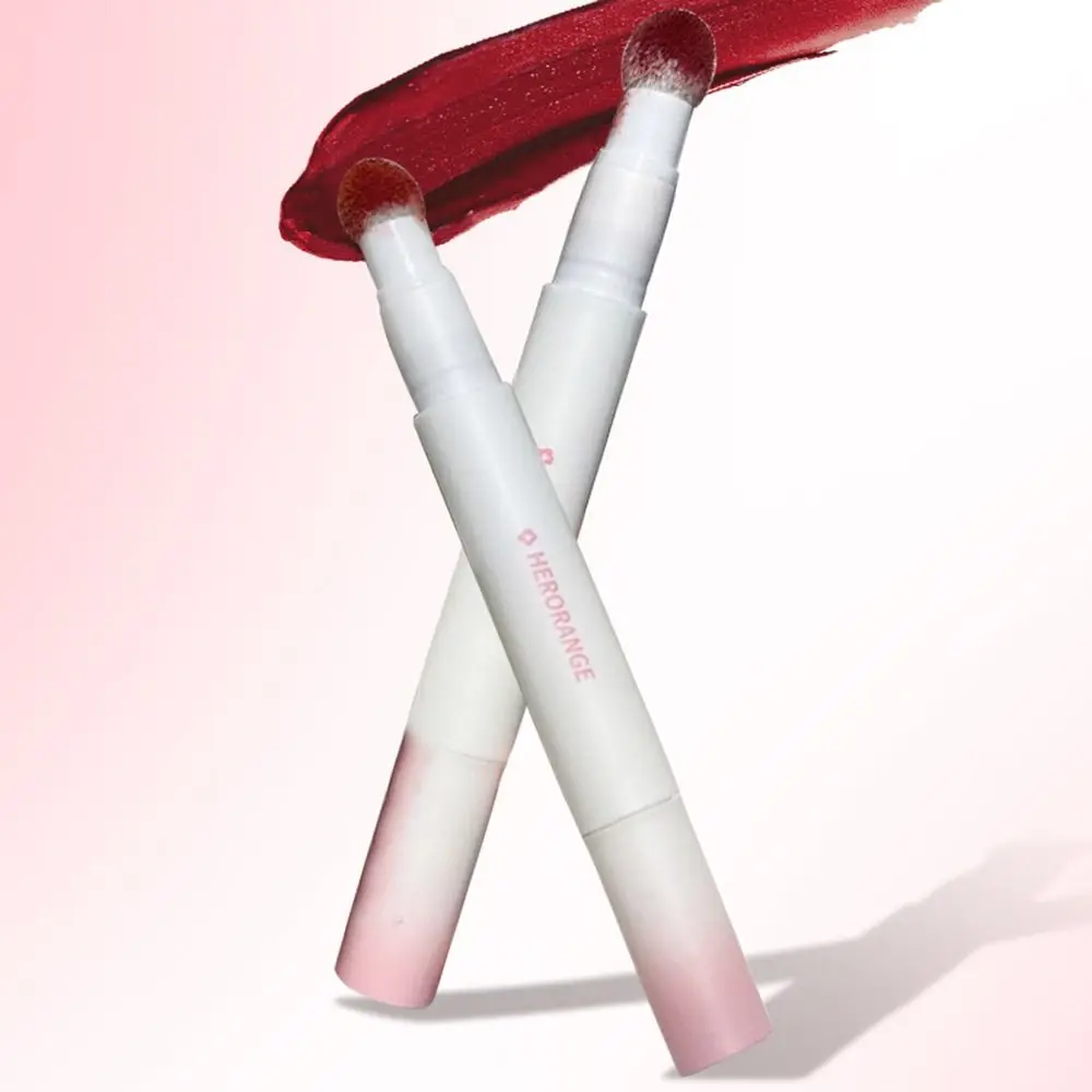 

Fluffy Velvet Soft Lip Glaze Liquid Lipstick Cream Nude Matte Rose Red Pigment Waterproof Long Lasting Dye Cheek Lip Tint Paste