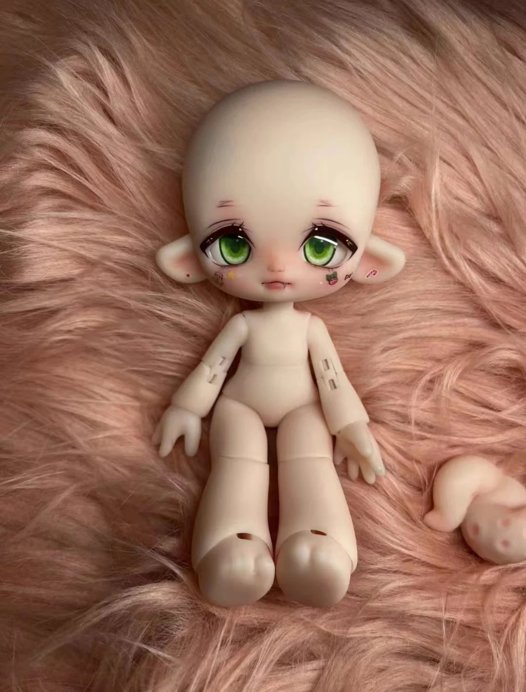 bjd dollAnimal doll  Reborn Doll accessories toys for girls Children's toy birthday gift resin doll Free delivery items - 4