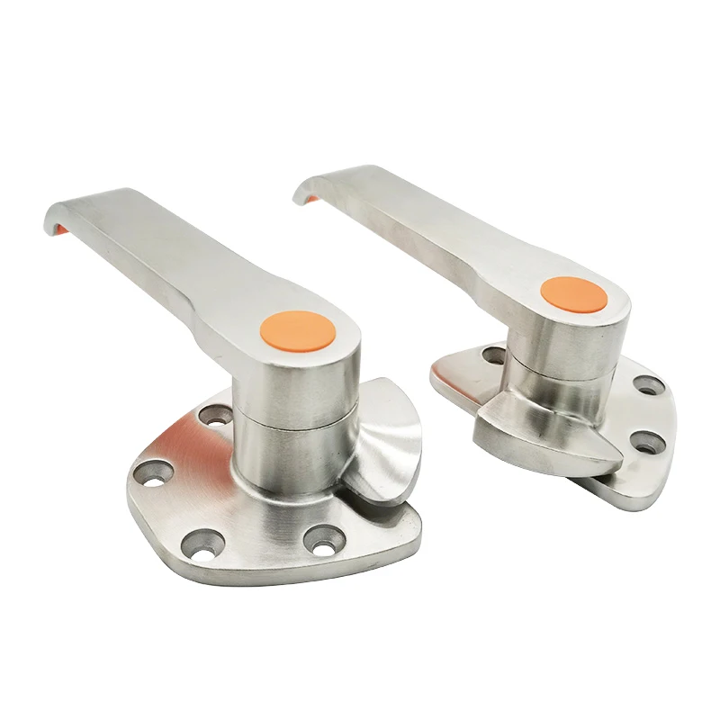 do aço inoxidável, Fechadura do botão do