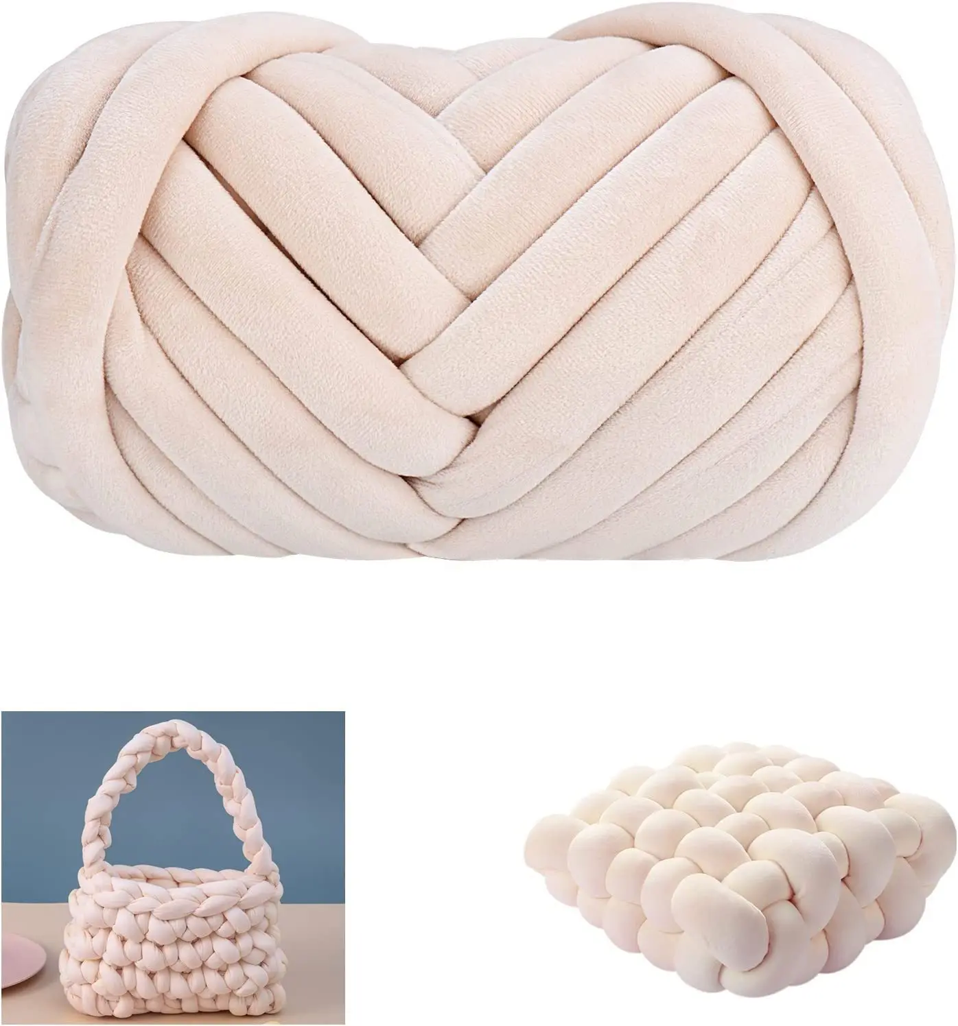 Thick Super Bulky Chunky Yarn Blanket  Soft Chunky Yarn Bulky Roving - 1kg  1000g - Aliexpress