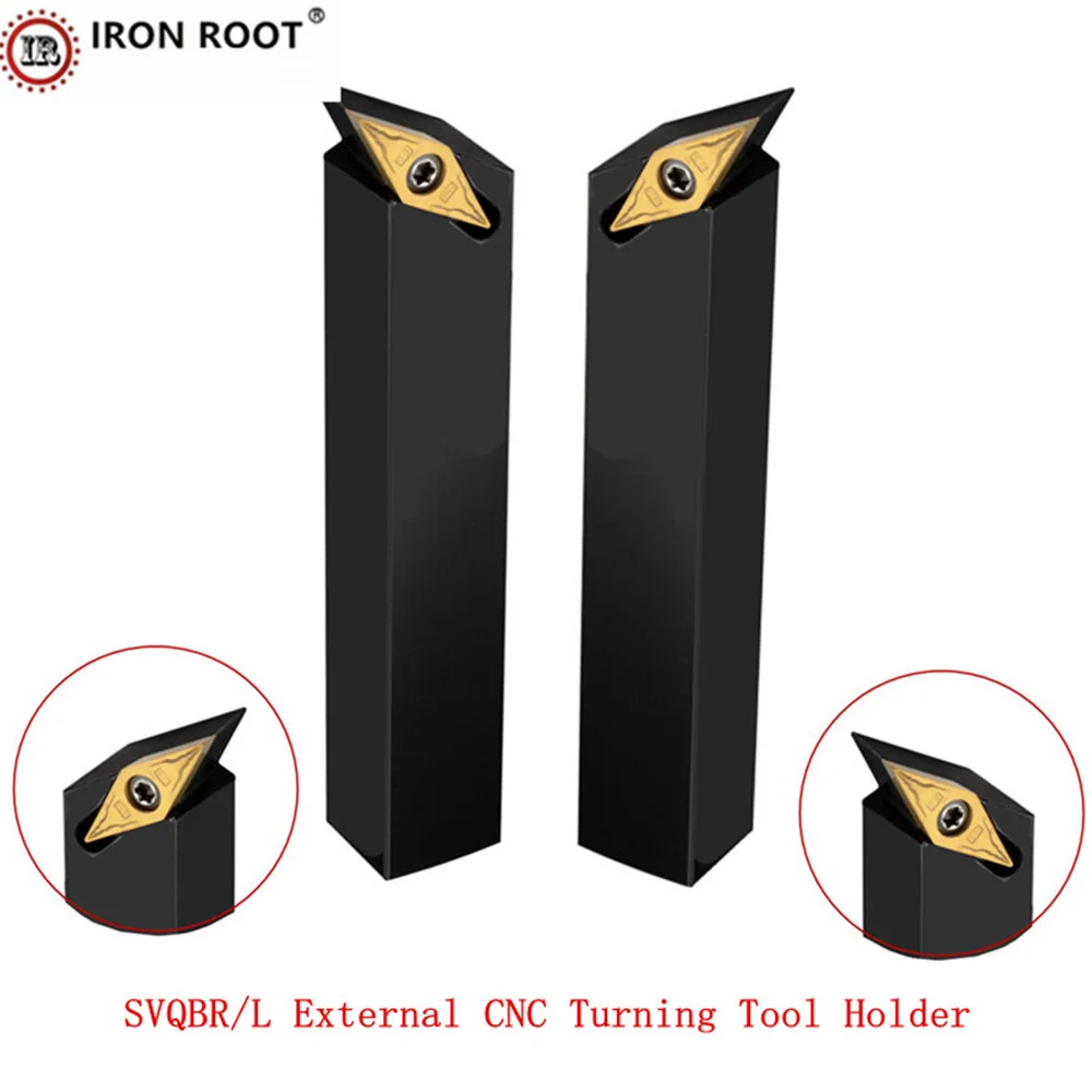 

IRON ROOT 1P SVQBR SVQBL1212H11,1616H11,2020K11 CNC Lathe Turning Tools External Turning Tool Holder VBMT 110308 Carbide Insert