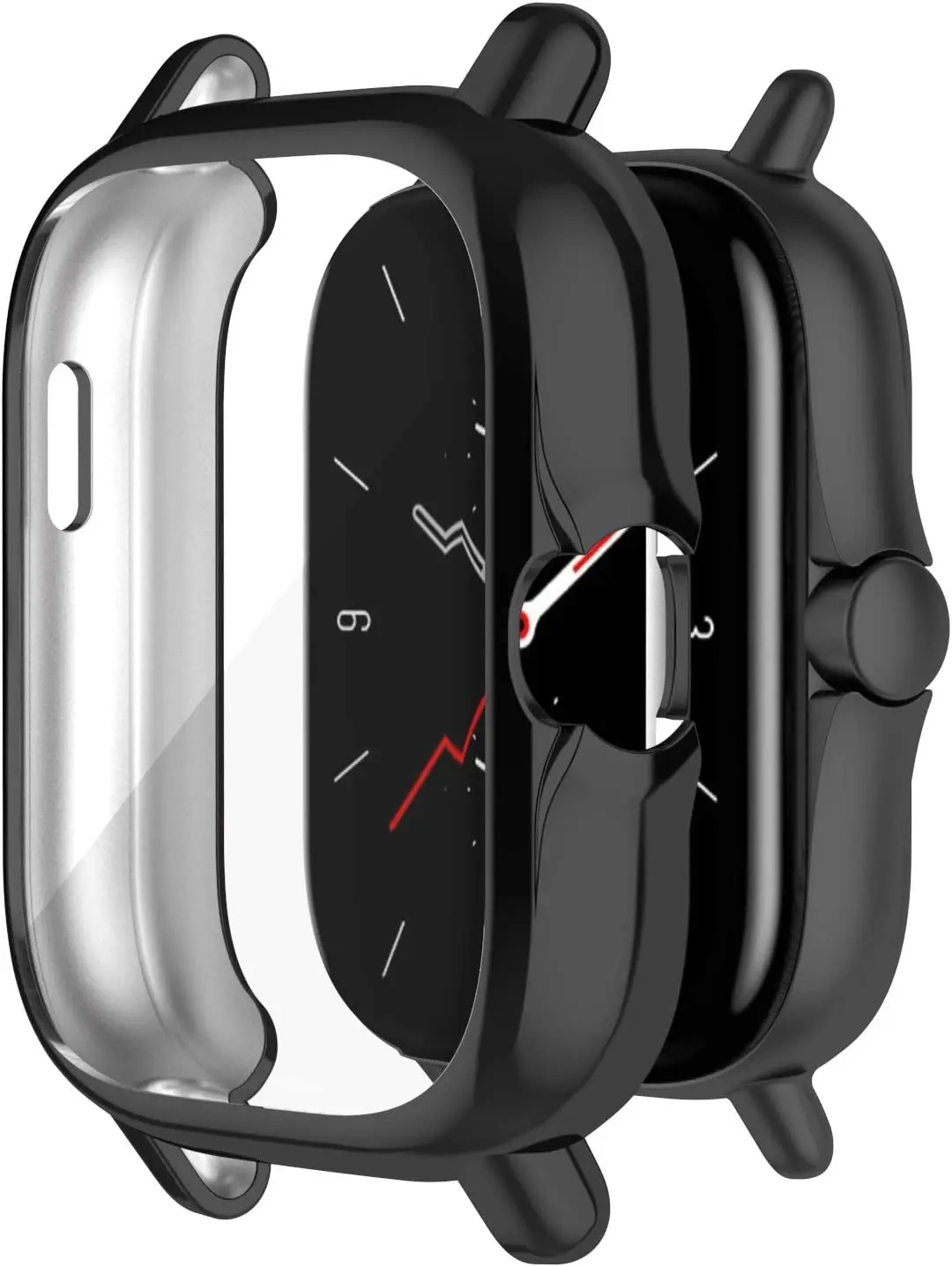Premium TPU Full Screen Protector Case for Smartwatches - High-Quality Protective Cover & Shield