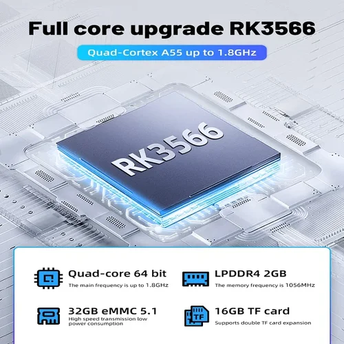 ANBERNIC 휴대용 게임 플레이어, 안드로이드 11, 리눅스 OS, HD 시뮬레이터, 레트로 게임, 512G 80000 게임, RG353V, RG353VS, 3.5 인치, 640*480 5