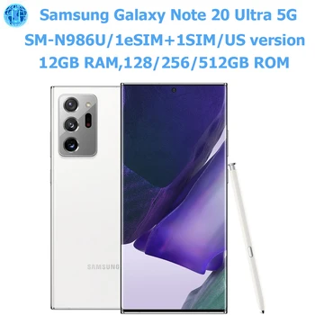 Samsung Galaxy Note 20 Ultra 5G Smartphone Android Snapdragon 865 + 6,9 pollici NFC108MP Versione USA SamsungSblocco originale