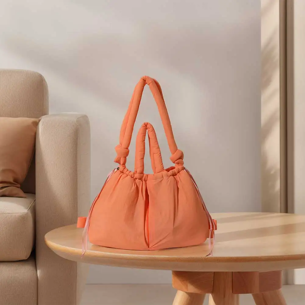 Bolsos Bandolera De Telena Para Mujer, Bolso Cruzado Con Correa De Guitarra, Bolso De Hombro Ligero Tipo Puffer Para Viajes - Color Caqui : Costa Rica