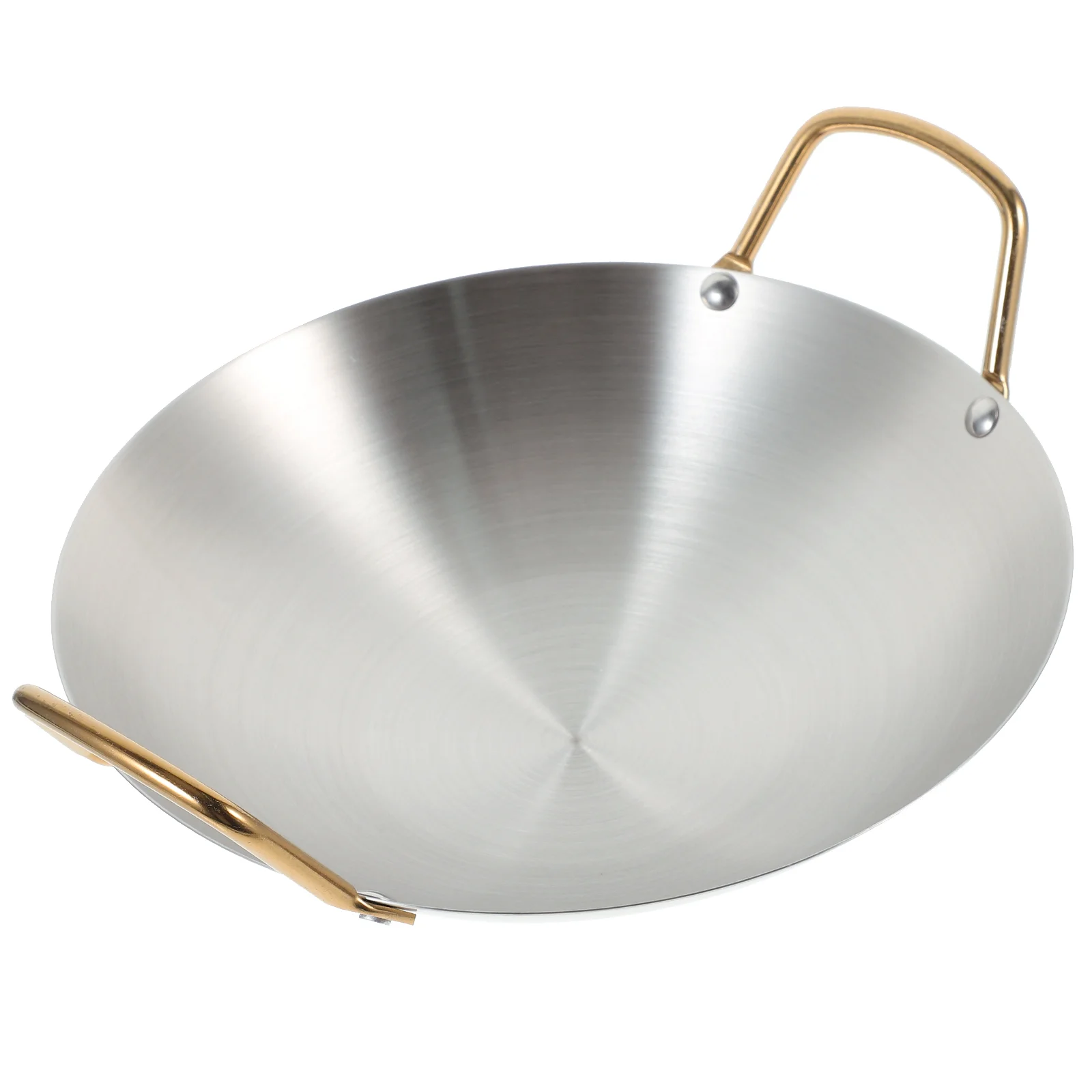 

Household Hot Pot Nonstick Round Pot Household Cooking Pot Kitchen Double Handle Wok