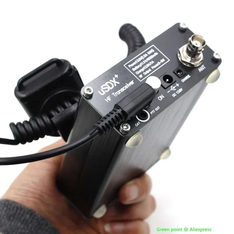 USDR USDX+ Plus V2 10m/15m/17m/20m/30m/40m/60m/80m 8 Bands SDR Full Mode HF SSB QRP Transceiver Upgrade Version Without Battery 3