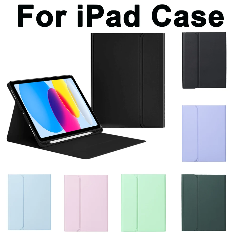 Universal iPad Case with Pencil Holder - Enhanced Protection and Sleek Design