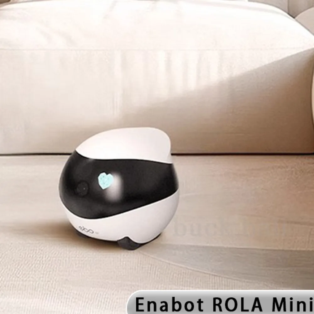 Enabot ROLA Mini Intelligent Robot Remote Monitoring Robot Wireless Camera Pet Companion Realtime Control Home Gift