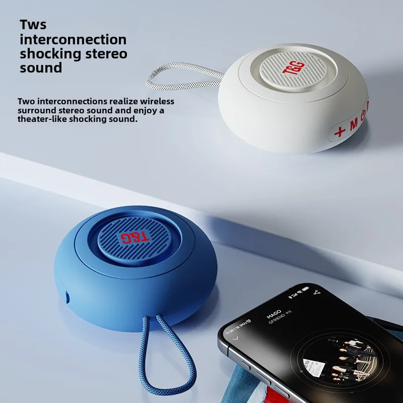 Wireless Outdoor Mini Bluetooth Speaker with Subwoofer – Ideal