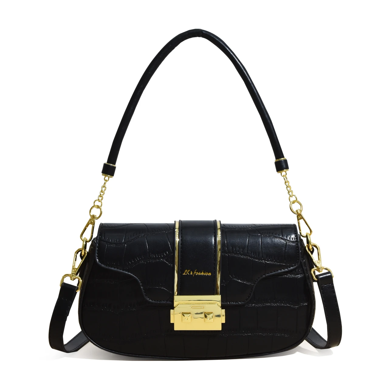 Boxy Saddle Bag Black Dior Oblique Gravity Leather