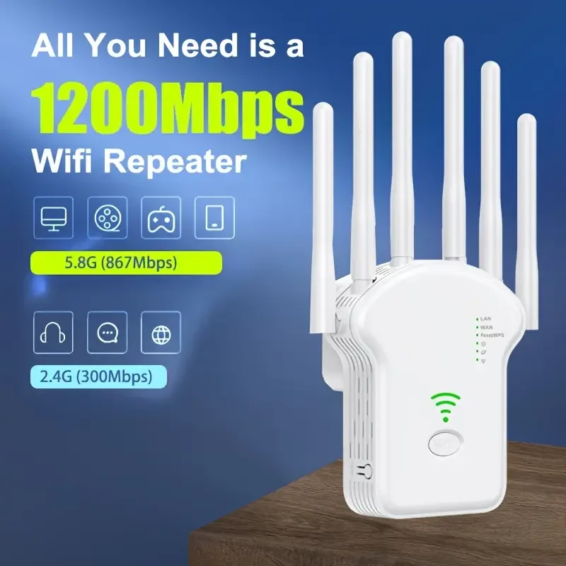 D-Link Répéteur WiFi AC 1200 dualband avec antenne - Informatique