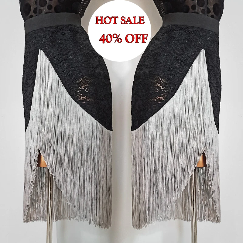 Faldas de baile latino para ropa de competición de de salón, faldas práctica de baile latino, DN11408, nuevas - AliExpress