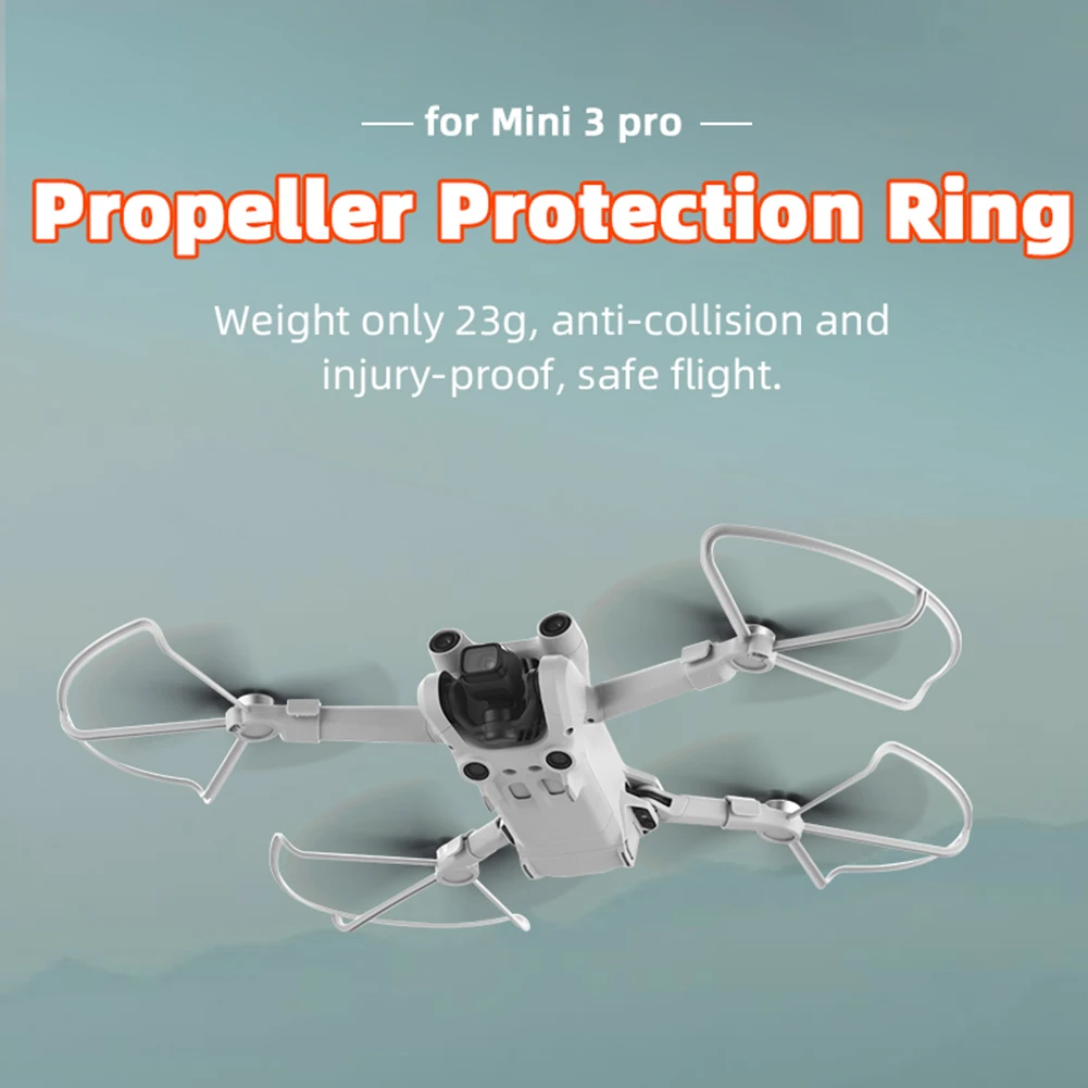 Drone Blade Wing Fan Protective Bumper Cover Quick Release Propeller Protector Blade Bumper for DJI Mini 3 Pro Drone Accessories