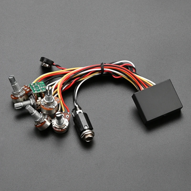 Active Passive Bass Guitar Preamps | 3 Band Circuit Bass