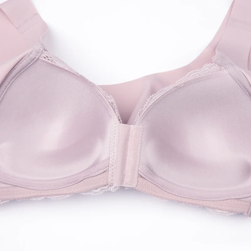 Plus Size L-5XL Front Buckle Maternity Bra Wirefree Nursing Bras Seamless Vest for Pregnant Women Underwear Breastfeeding Bra 4