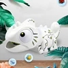Toys RC Animal Model Electric Pets Robot lizard Remote Control Roar Walking LED Light Funny Novelty Boys Gifts Toys For Children 2