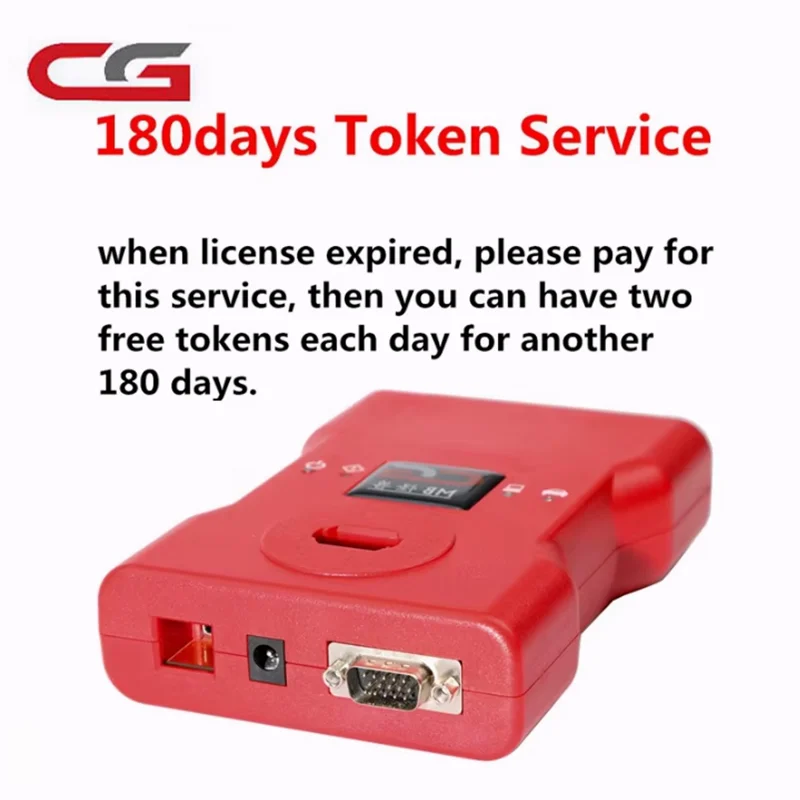 One Token or 180 Days Tokens For CGDI Prog MB Add Token Online Service ...