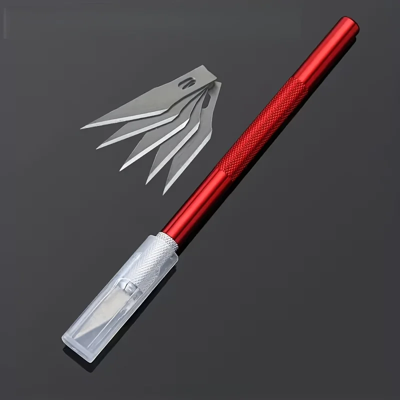 유틸리티 칼, 미술학생용 조각칼, 수동 커팅 패드, 종이칼, 수동 종이 절단칼, (조각칼 펜)