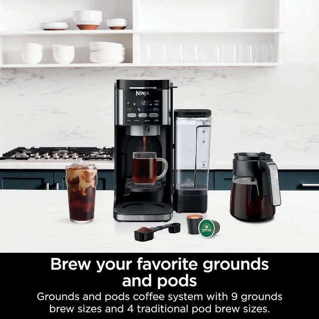 Ninja Pods & Grounds Specialty Single-Serve Coffee Maker - Tiger