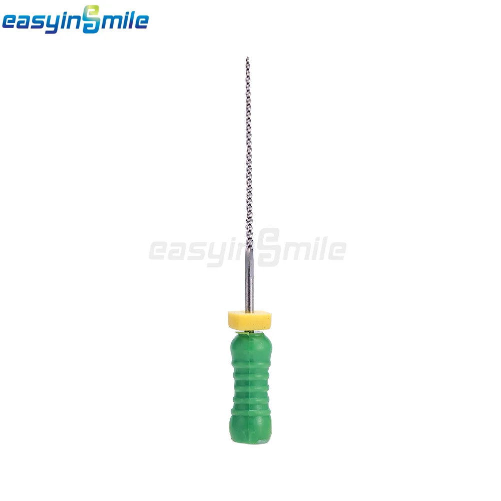 Endo K Files #6 #8 #10 #15 #20 #25 #30 #15-40 #45-80 Dental Stainless Steel Root Canal Hand Use 25MM 10Packs endo rotary files dental pulp files