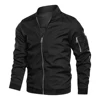 Fall Winter Quality New Men's Jackets Fashion Young Men's Jackets Baseball Clothing Bomber Jacket Basic Style Solid Color Coat