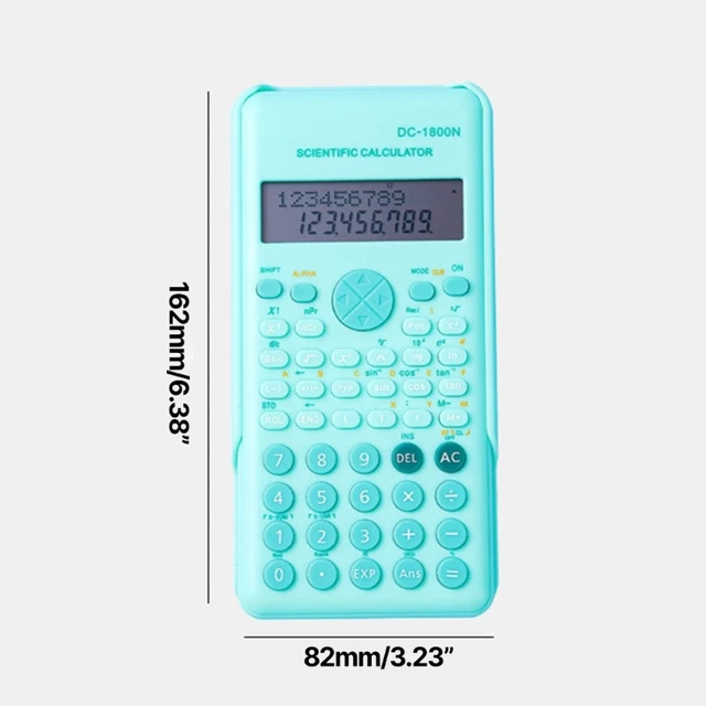 Scientific Calculator Functional Engineering Multiple Modes Graphing Function For student School Business Office Home 6