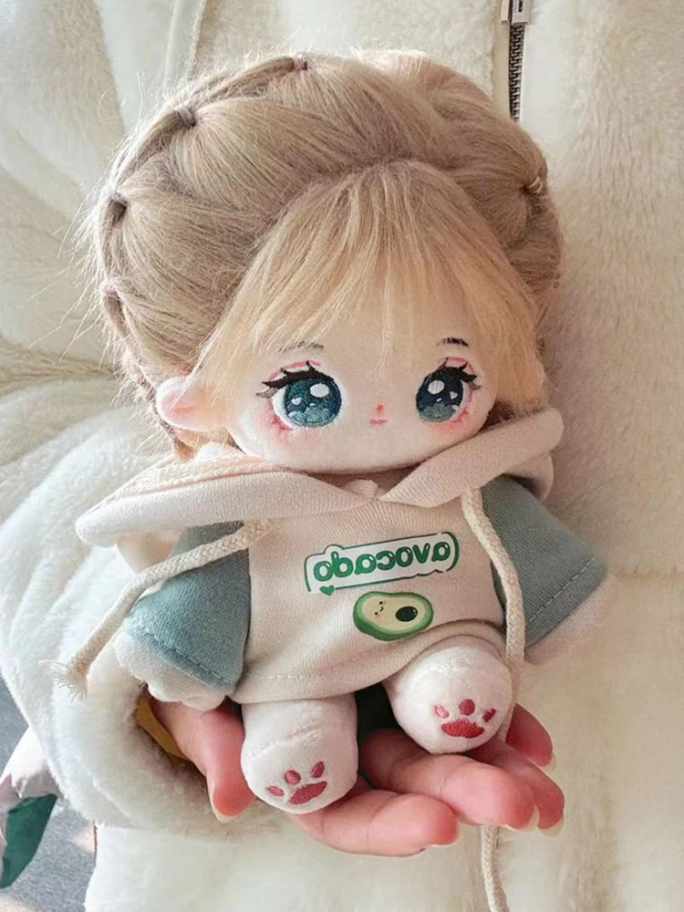 20cm Idol Doll Plush Cotton Star Dolls Kawaii Stuffed Baby Plushies Bell Orchid No Attributes Dolls Toys Kids Collection Gift 3