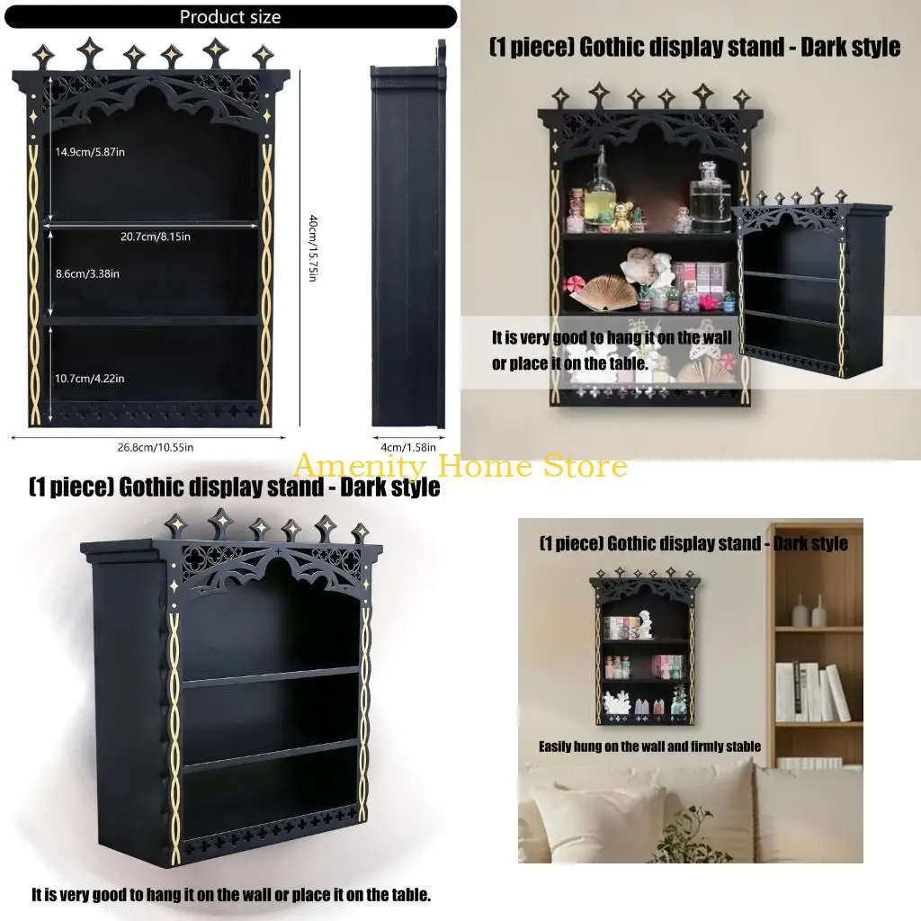 F26C 나무 보석 돌 바위 스토리지 홀더 장신구 주최자 영적 선물 홈 Decor..