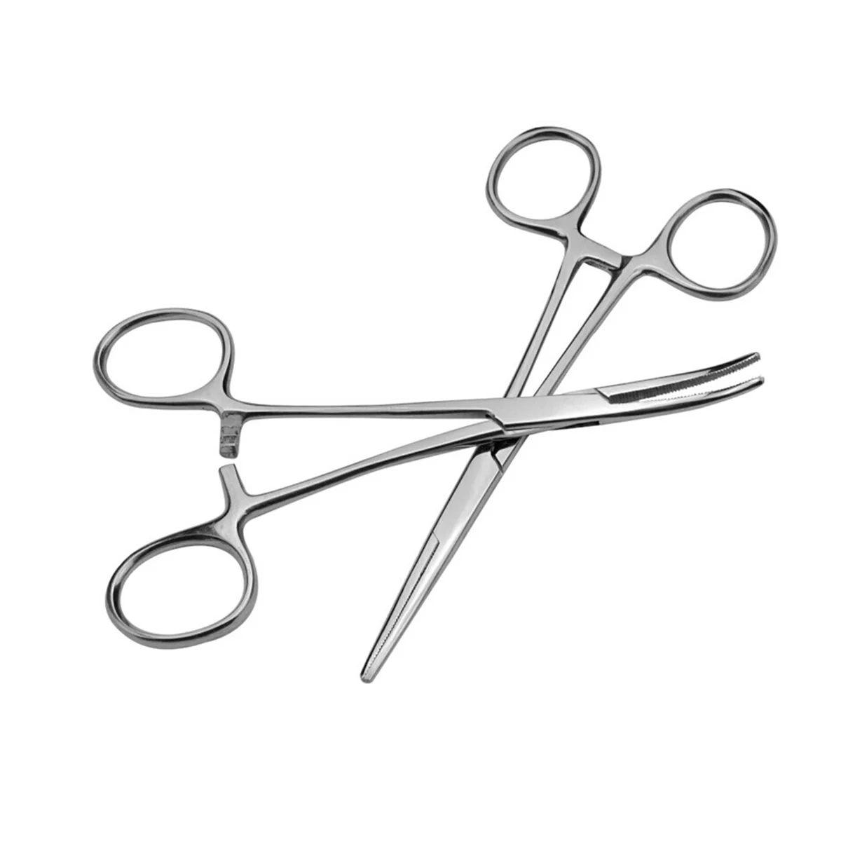 Pet Hemostatic Forceps 1 Pc Medical Steel Curved Head Hemostatic Forceps Needle Holder Pet Hair Towel Clamp Pliers