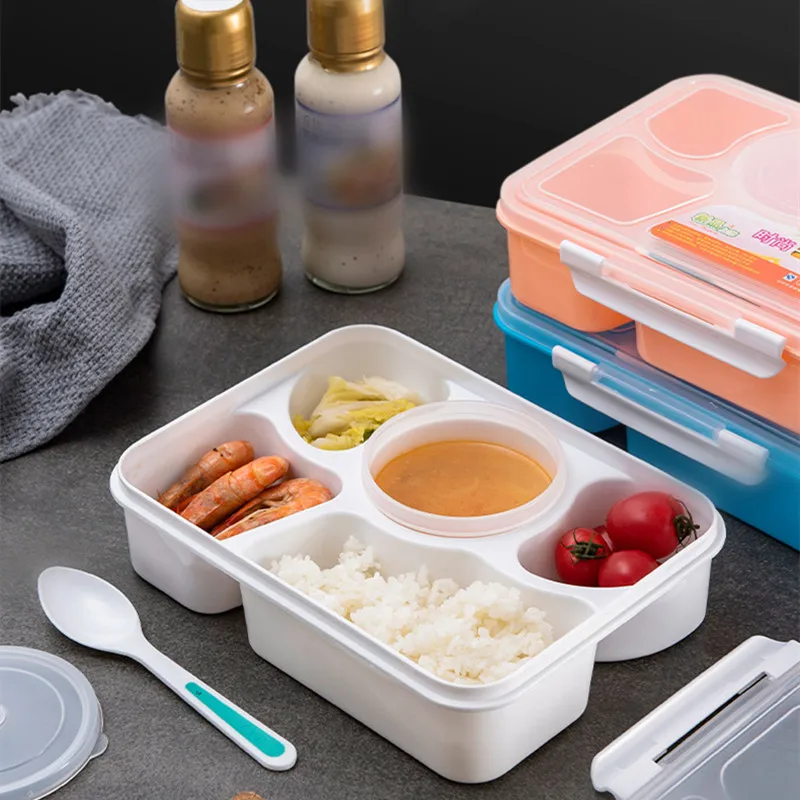 

Portable Microwave Lunch Box Fruit Food Container Storage Box Outdoor Picnic Lunchbox Bento Box