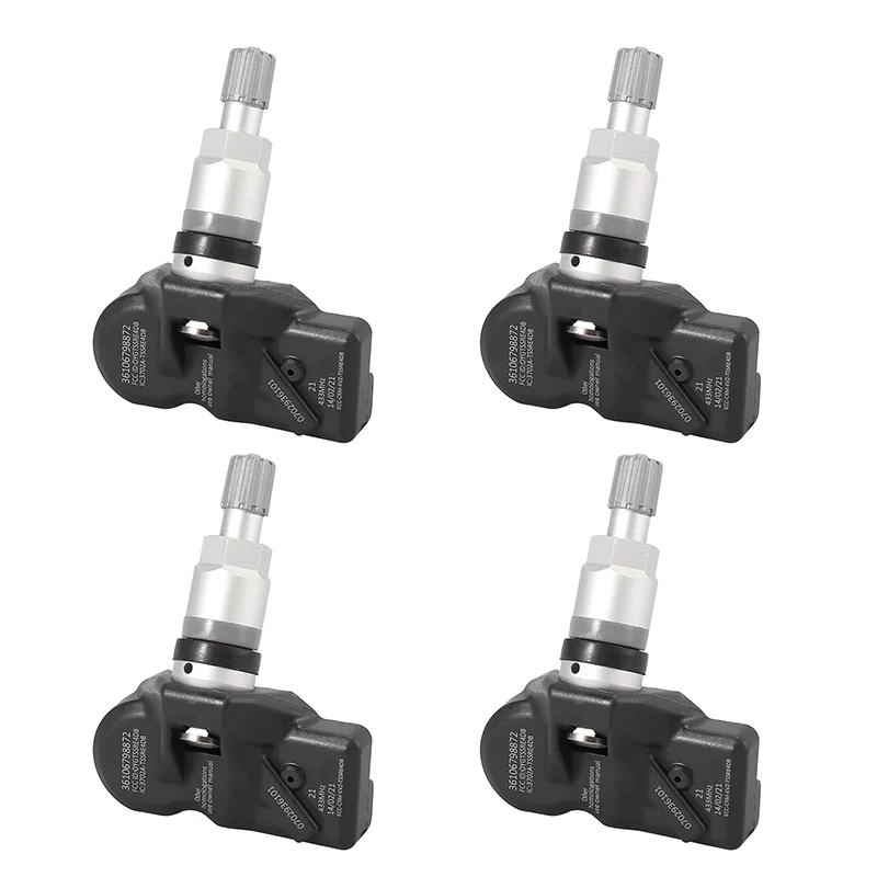 

4PCS TPMS 36106798872 Tire Pressure Sensor For BMW F25 F26 F30 F31 F34 F07 F10 F11 F12 F13 E89 X1 E84 X3 F25 X4 F26 Mini R58 R59