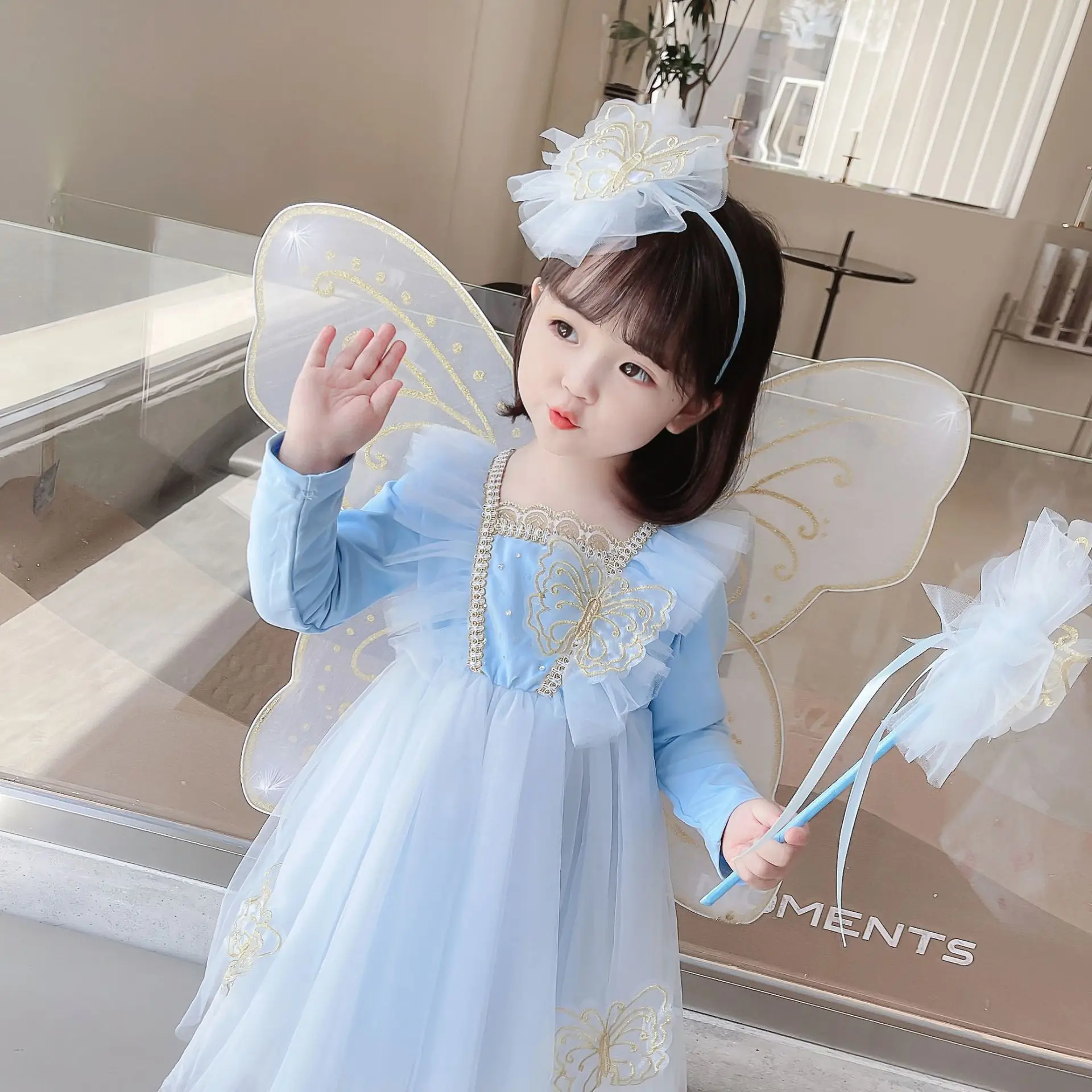 ZHAGHMIN Long Sleeve Dress Summer Toddler Beach Baby Girls Strap Sleeveless  Kids Casual Clothes Dresses Girls Dress&Skirt Heart Dress Girls Fancy Dress  Baby Girl Dresses 6-9 Months Long Girl Dress D -