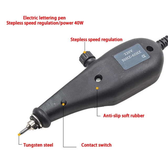 1pc 220V 40W Electric Engraving Pen Engraver Tool Carving, 48 OFF