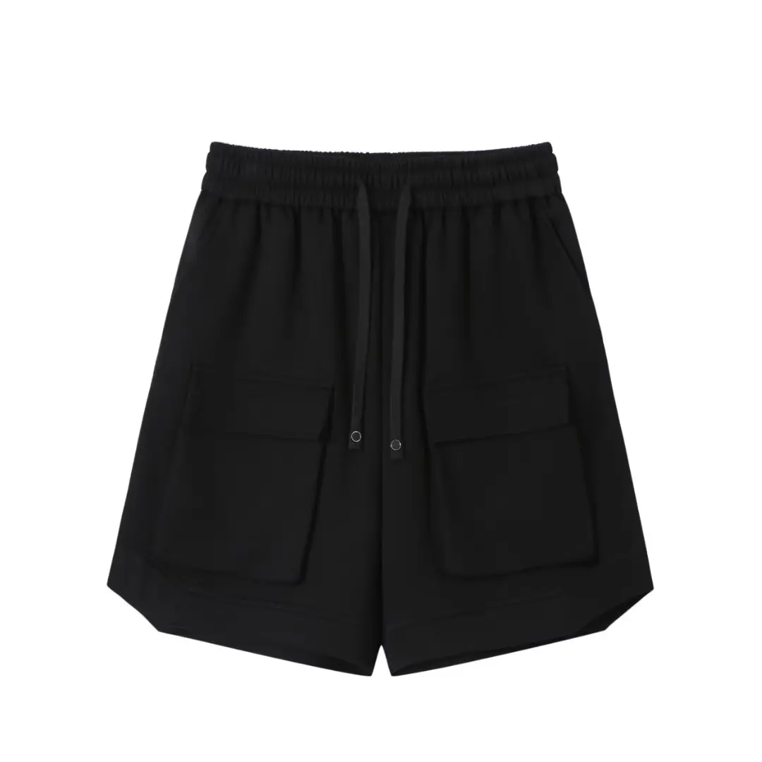 New Men's Loose Shorts Sweatpants High Quality Trendy High Street Pink Sports Short Pants Men's Clothing Hip Hop Shorts 2