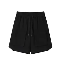 New Men's Loose Shorts Sweatpants High Quality Trendy High Street Pink Sports Short Pants Men's Clothing Hip Hop Shorts 2