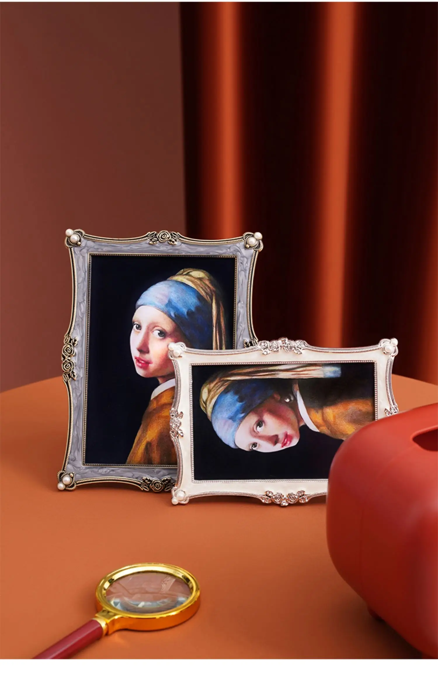 

Metal Diamond Photo Frame, Wedding Gift Decoration Frame