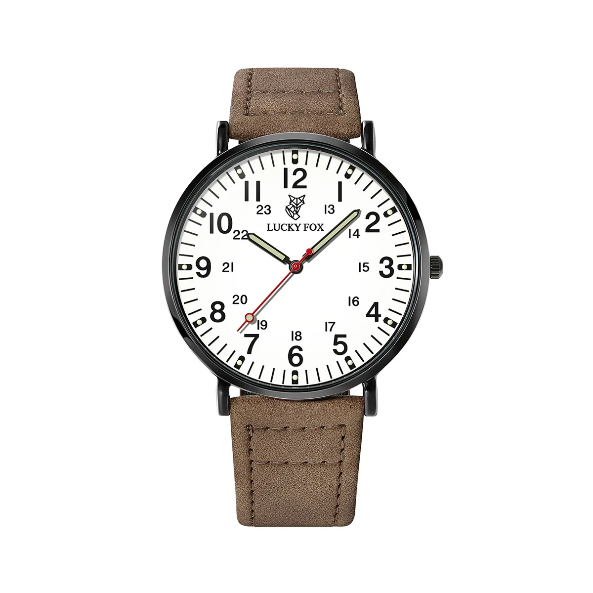 ساعة LUCKY FOX كلاسيكية فاخرة وبسيطة كاجوال كوارتز...