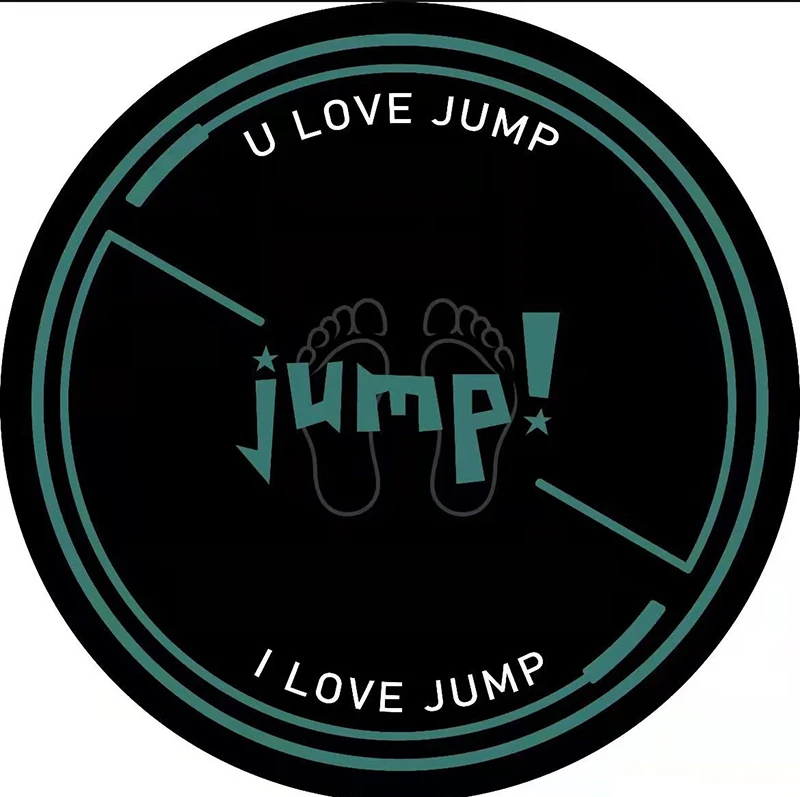 

Circular Skipping Mat Cushioning Mat Indoor Silent Non-Slip Dancing Skipping Rope JT231427